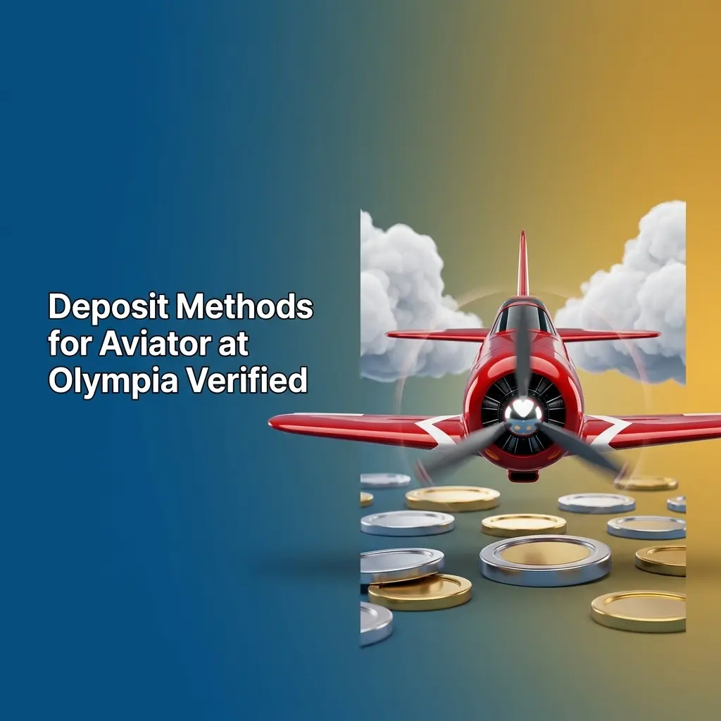 Verified deposit methods for Aviator at Olympia including Visa, Mastercard, Neosurf, MiFinity, and Crypto options.