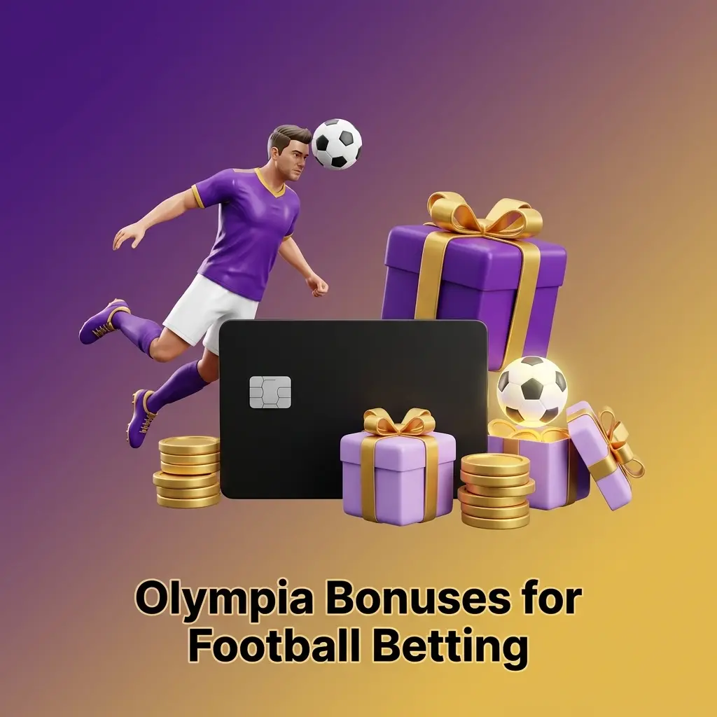 Olympia's welcome bonuses cover casino and live casino, not football betting, so sports bettors use the same cash balance.
