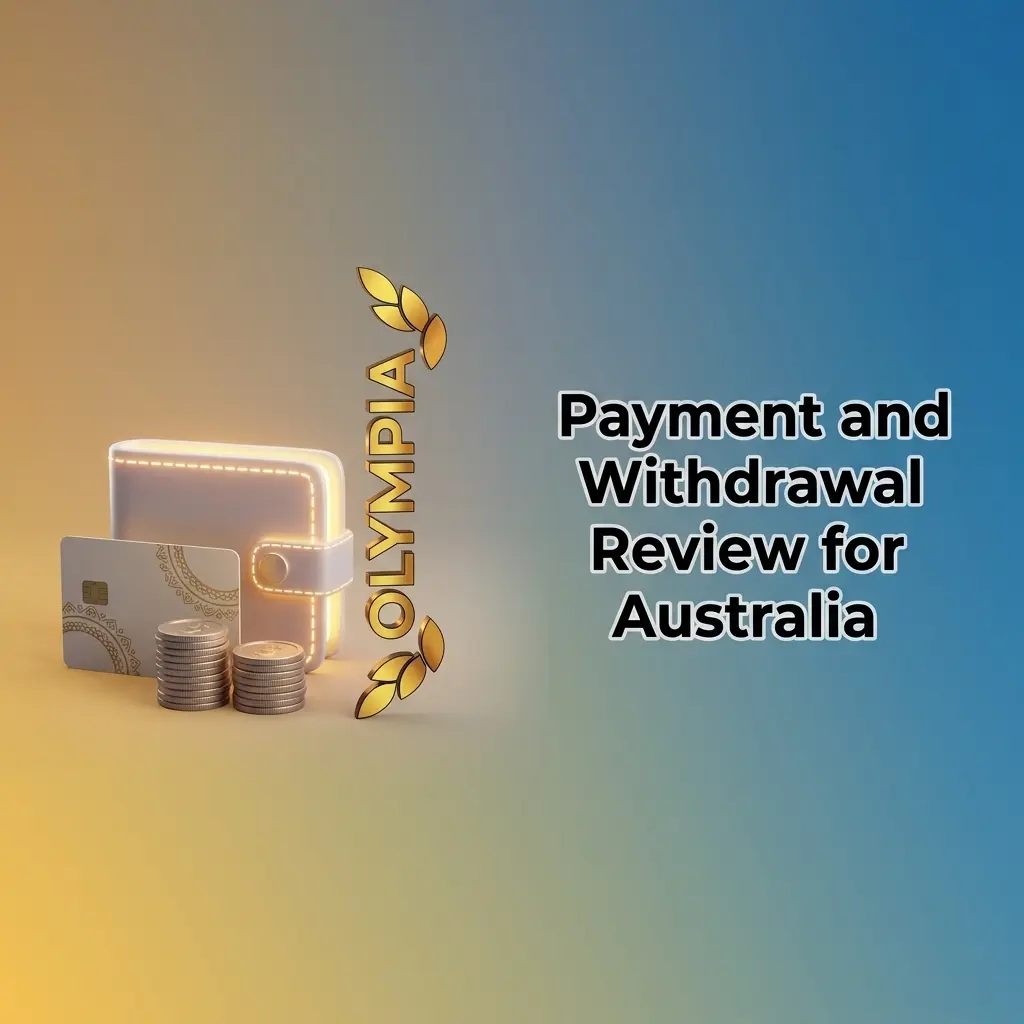 Payment and withdrawal options review for Olympia Casino players in Australia, covering cards, vouchers and cryptocurrency.