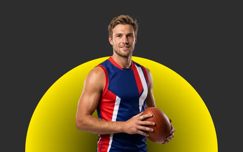 Bet on exciting Australian Rules Football matches online at Olympia Casino.