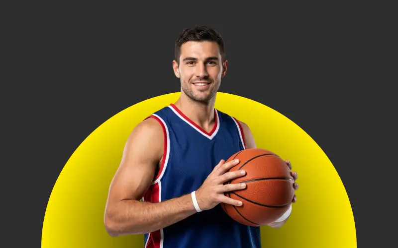 Back top basketball teams and leagues on Olympia Casino.