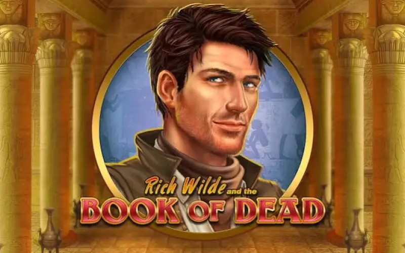 Discover hidden treasures in the Book of Dead slot at Olympia Casino.