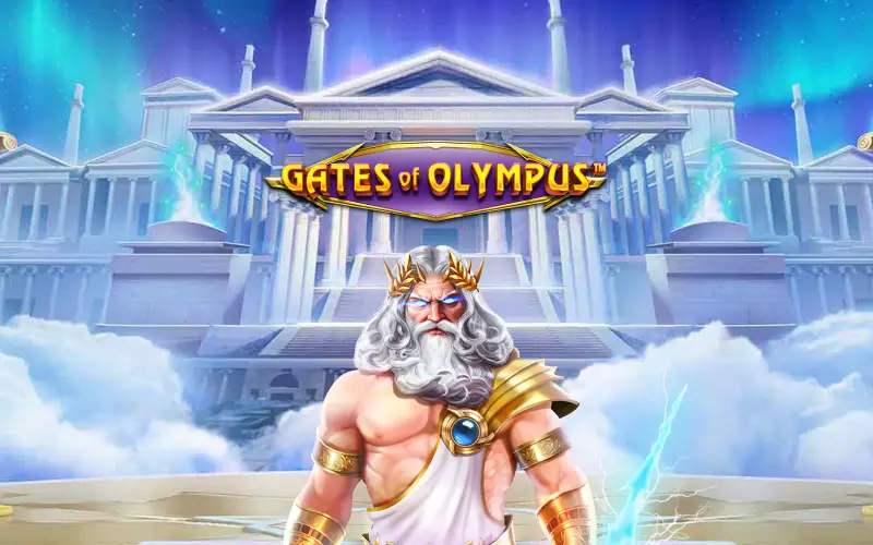 Play the exciting Gates of Olympus slot game at Olympia Casino today.