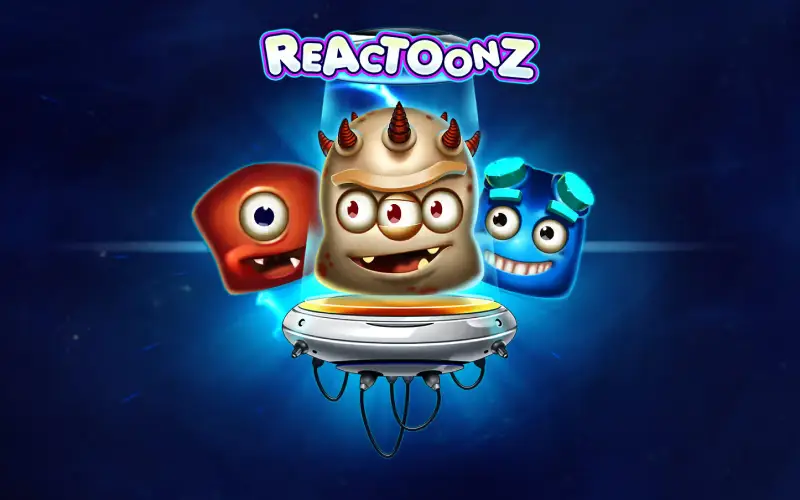 Enjoy high volatility fun playing Reactoonz slot at Olympia Casino.