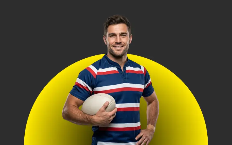 Support your chosen Rugby Union team and bet at Olympia Casino.
